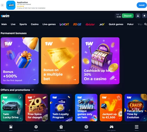 1win app