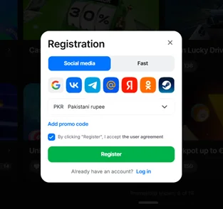 1win login